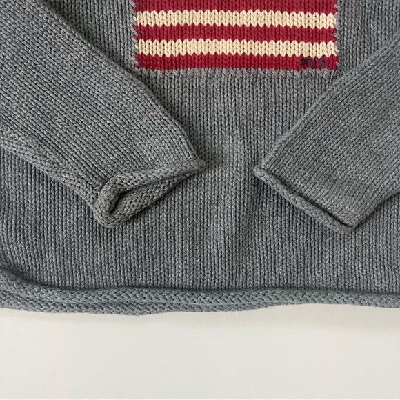 Ralph Lauren Vintage American Flag Knit Sweater - Picture 5 of 11